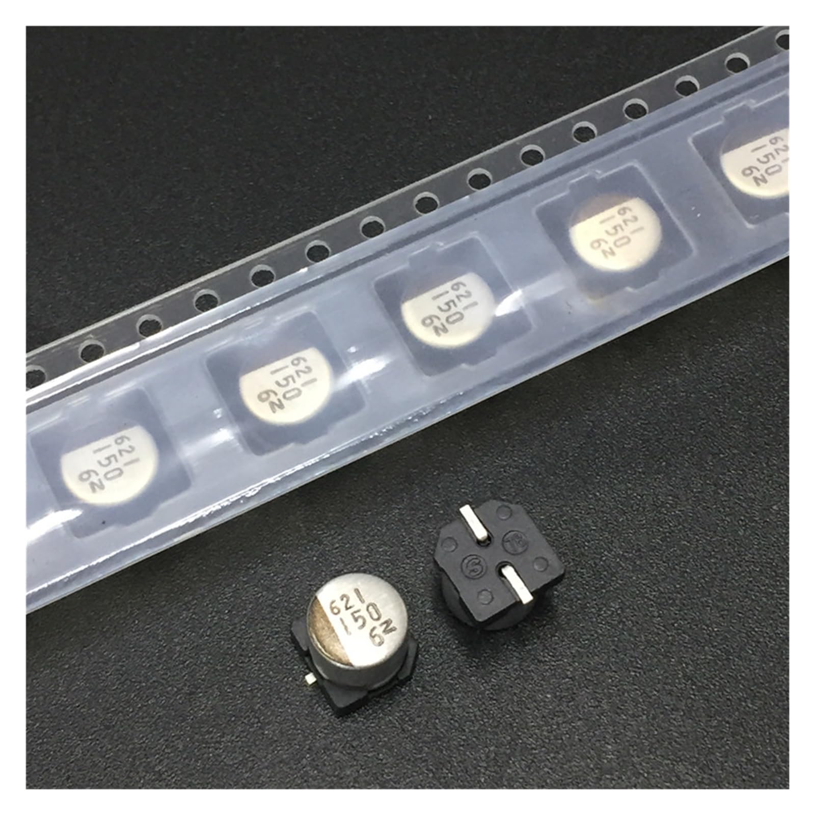 Condensateur 150uF 6.3V éliminant le grésillement audio pour réparation de carte mère