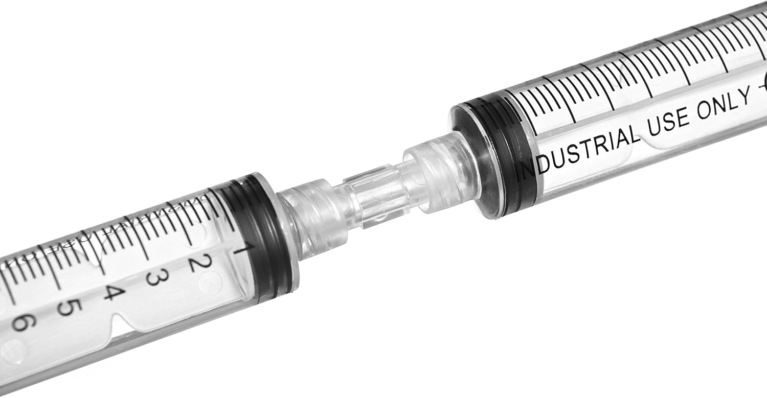 Buy Dispense All Syringe Coupler, Luer Lock Adaptor (Polypropylene