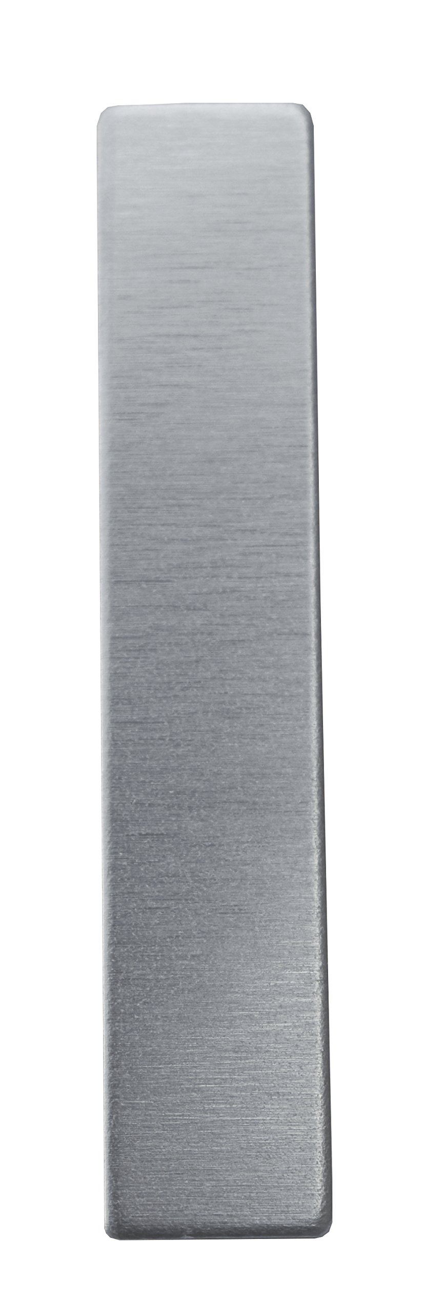 RMP Stamping Blanks, 3/8 Inch x 2 Inch Rectangle, Aluminum 0.040 Inch (18 Ga.) - 50 Pack