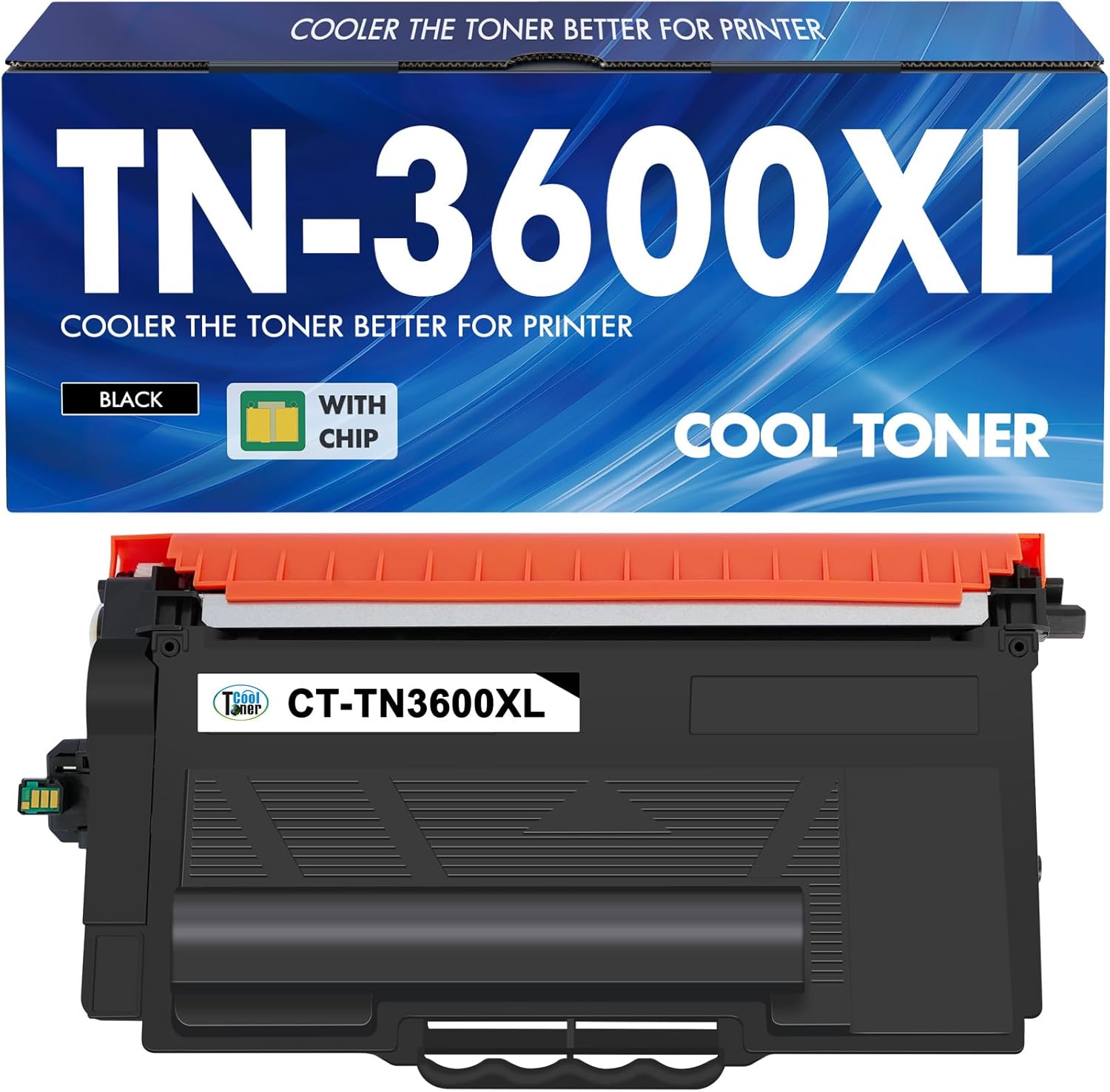TN-3600XL TN-3600 Toner Kompatible für Brother TN3600XL TN3600 MFC-L5710DW MFC-L5710DN MFC-L6710DW HL-L5210DN HL-L6415DN HL-L6210DW DCP-L5510DW MFC-L6910DN HL-L5210DW HL-L5215DN - Schwarz (Mit Chip)