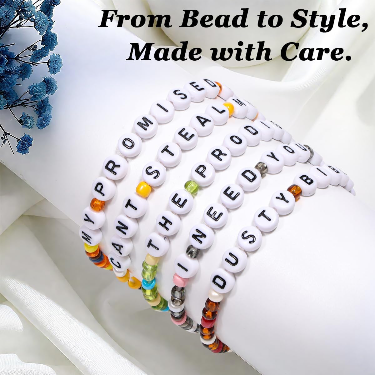 AICase for Josiah Queen Merch Friendship Bracelets Set, Concert Outfits