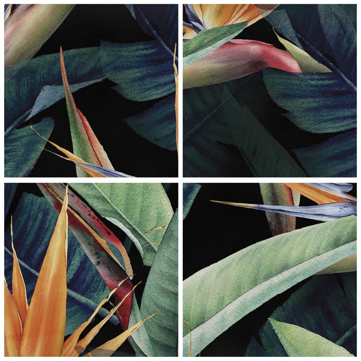 Stampe da Parete Moderne 160x50 cm Quadro su Tela Botanica Fiori - 5093