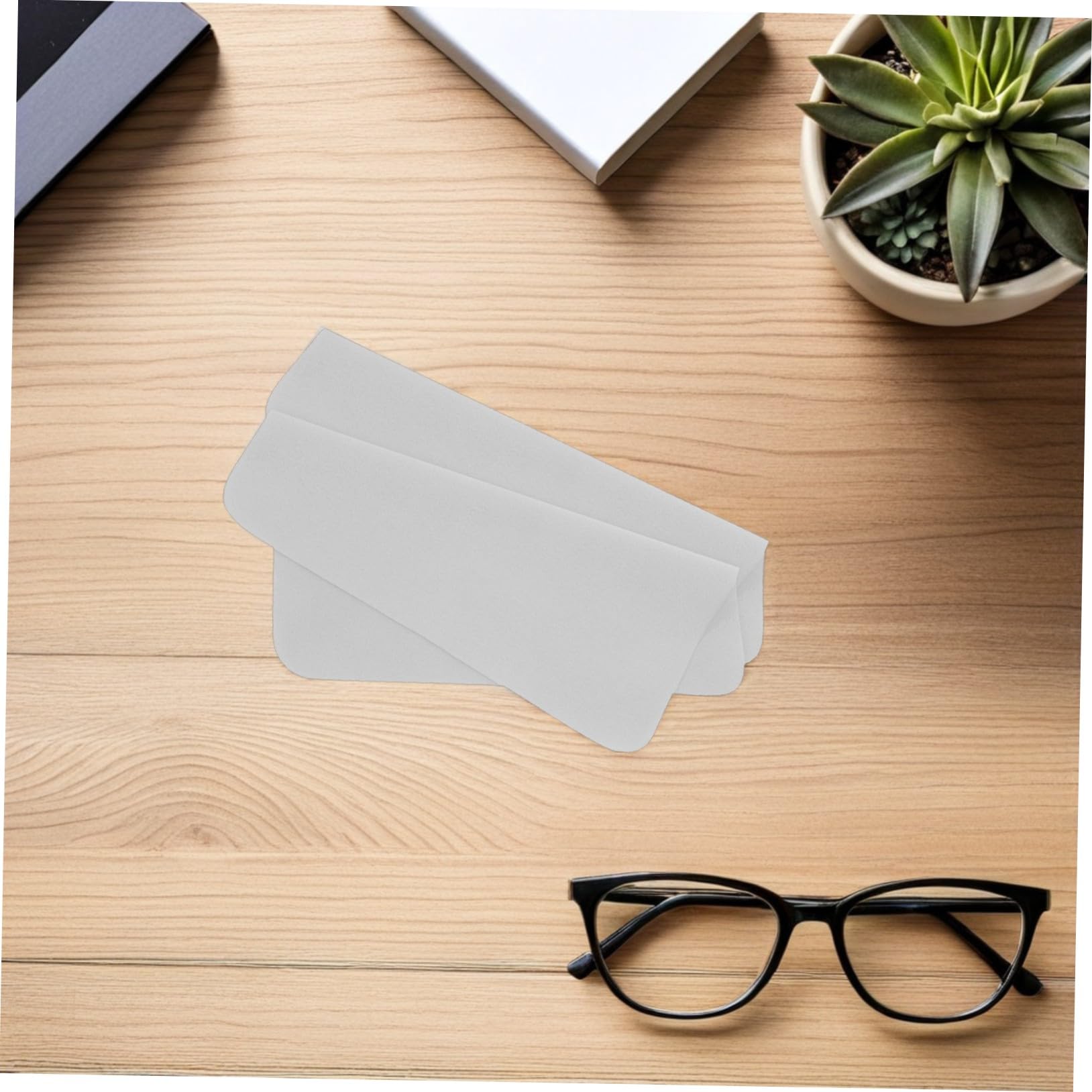 PACKOVE 100 Piezas Paño De Limpieza De Gafas De Terciopelo Paños De Limpieza De Microfibra Toallitas De Microfibra De Doble Cara Para Lentes De Cámaras y Pantallas De Portátiles