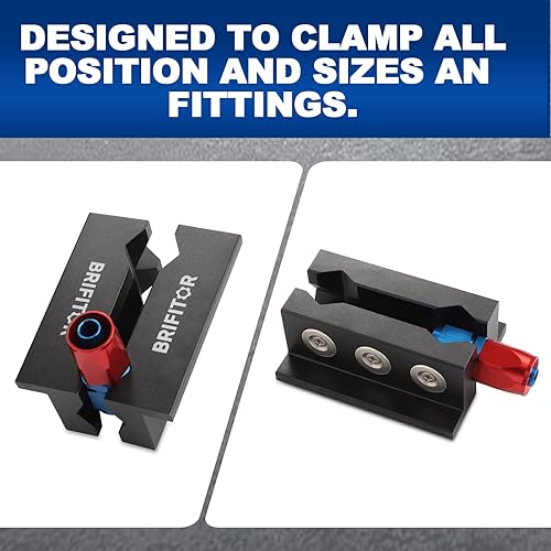 Miniatura 5 de Almohadillas de tornillo de banco de aluminio de 4 pulgadas y mordazas suaves de tornillo de banco para tornillo de banco, cubiertas de tornillo de