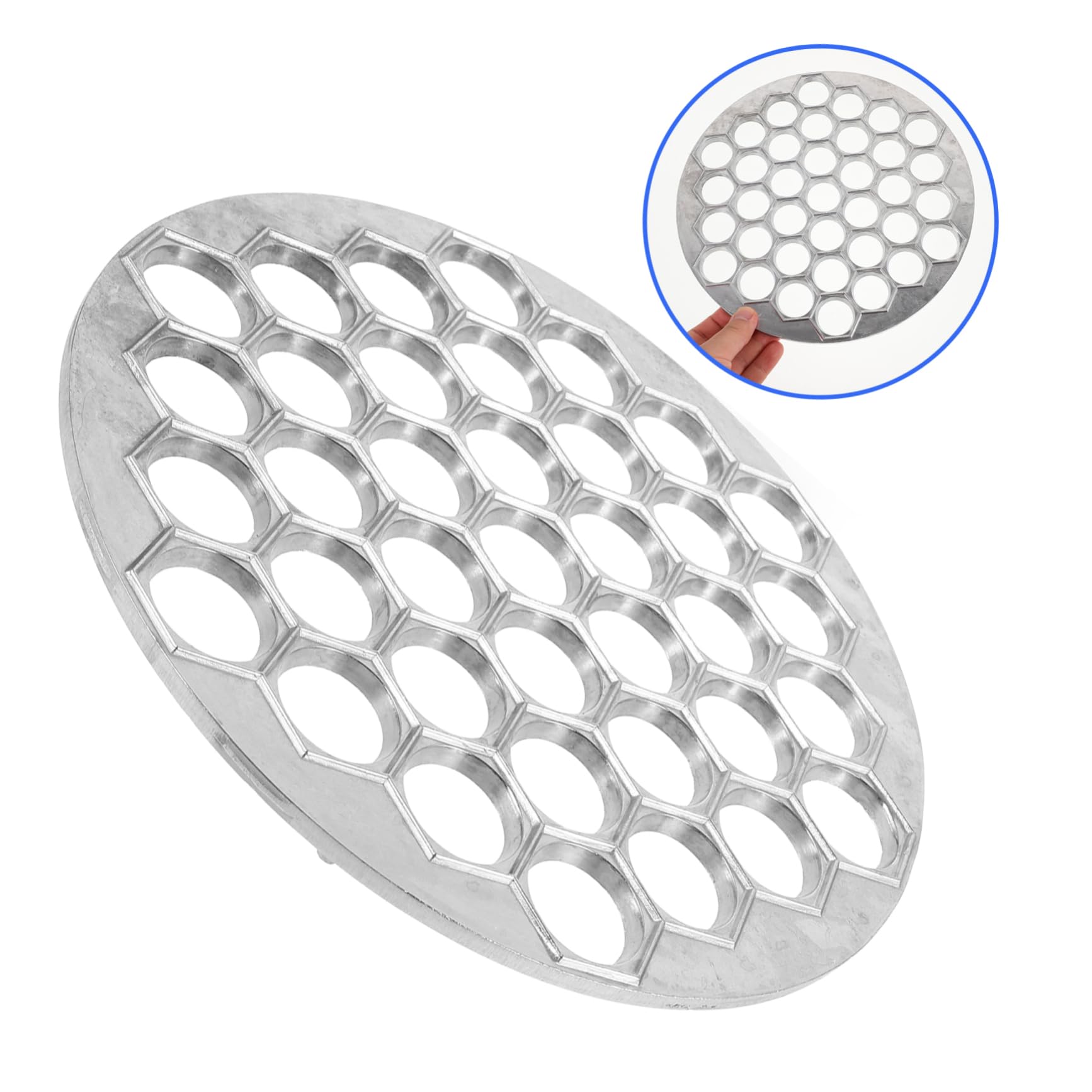 Stampo per Ravioli Forma Creativa in Lega 37 Fori Facile da Pulire e Comodo da Riporre per Pasta Fatta in Casa e Cucina di Ristoranti