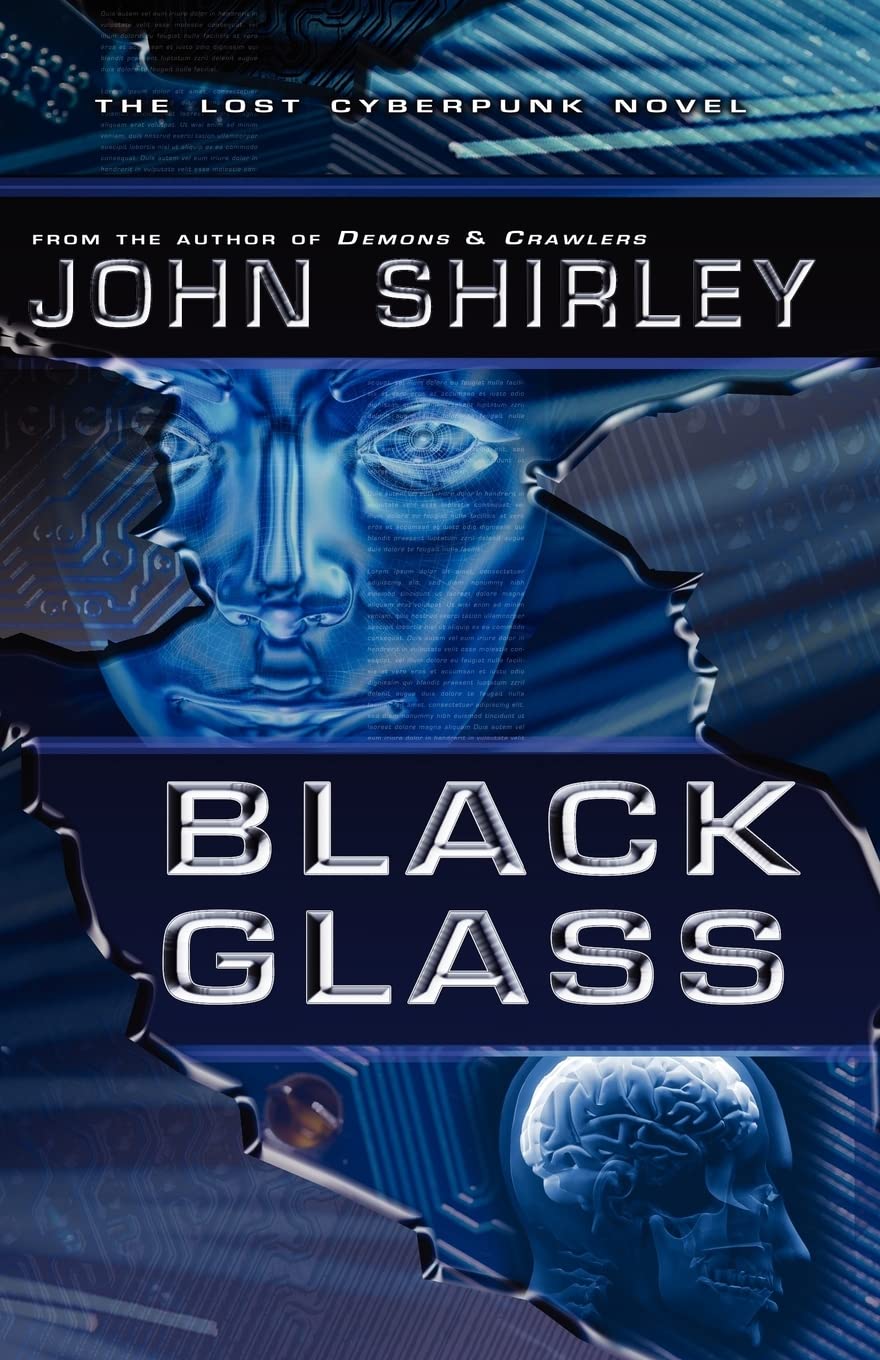 Buy Black Glass: The Lost Cyberpunk Novel — BookShops.in