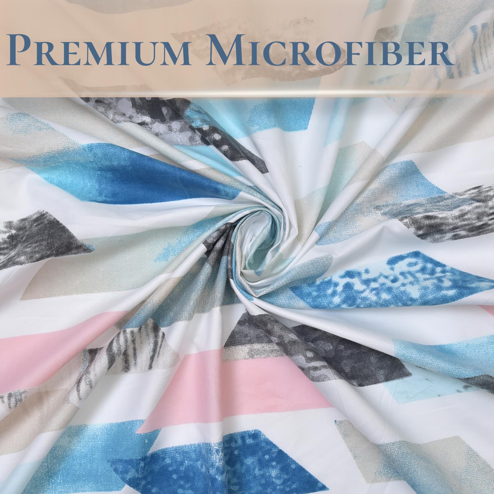 EverSoft Bedding Pack of 4 Pillowcases 50x75cm Soft Pillow Cases, Wrinkle Free Easy Care Pillow Covers - Image 5