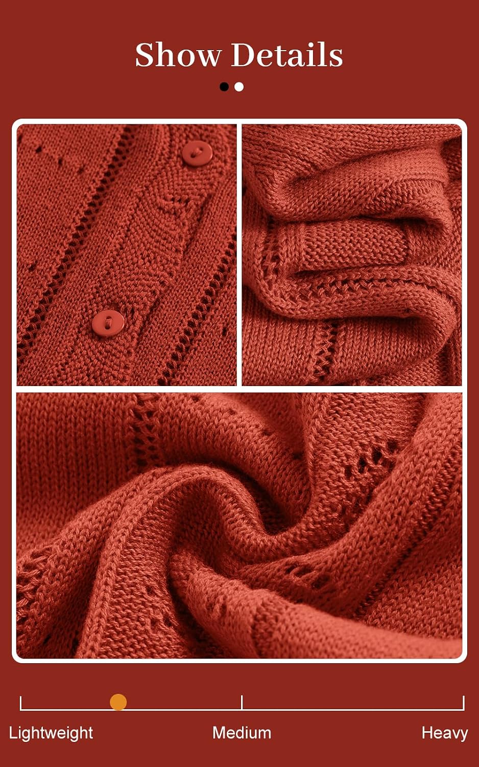 PRETTYGARDEN Womens Short Sleeve Crochet Knit Sweater Summer Fashion 2026 Button Down Lightweight Cardigans Summer Tops