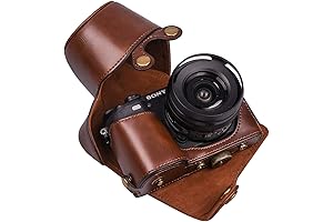 XEVN Sony A6400 Camera Case, for Sony A6300/A6100 Protective Leather Case Fits...