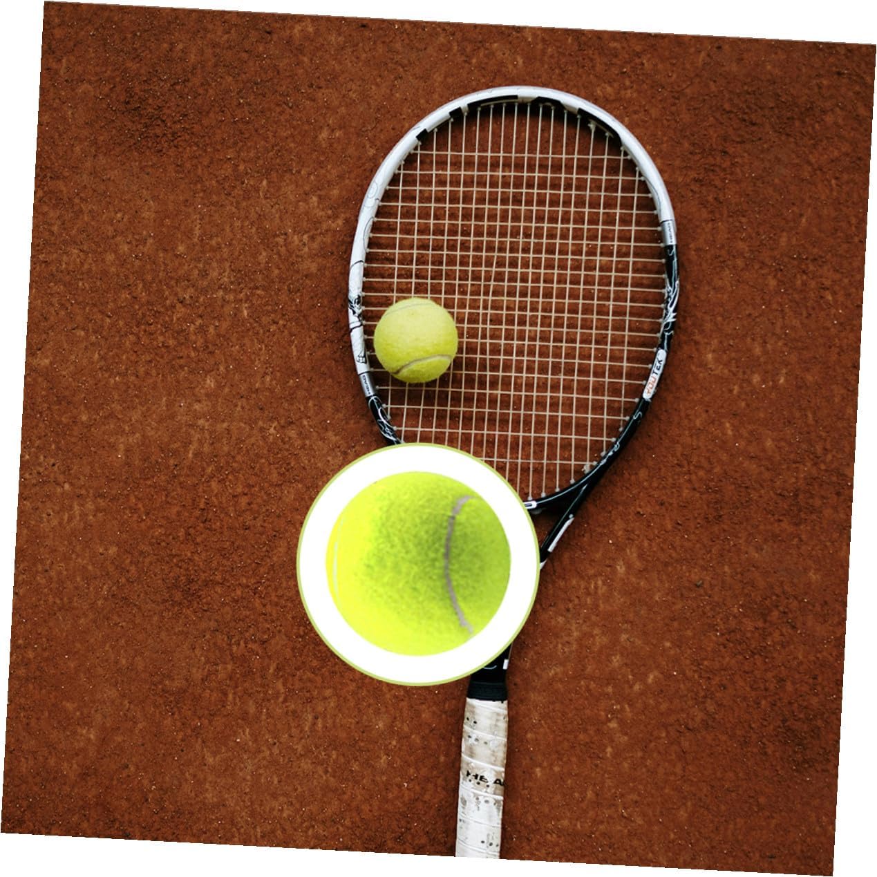 12PCS Training Tennis Balls for Sports Practice with Comfortable Control Crafted Felt Fabric for Outdoor Courts Bulk Pack for Daily Use and Ball Machine Compatibility