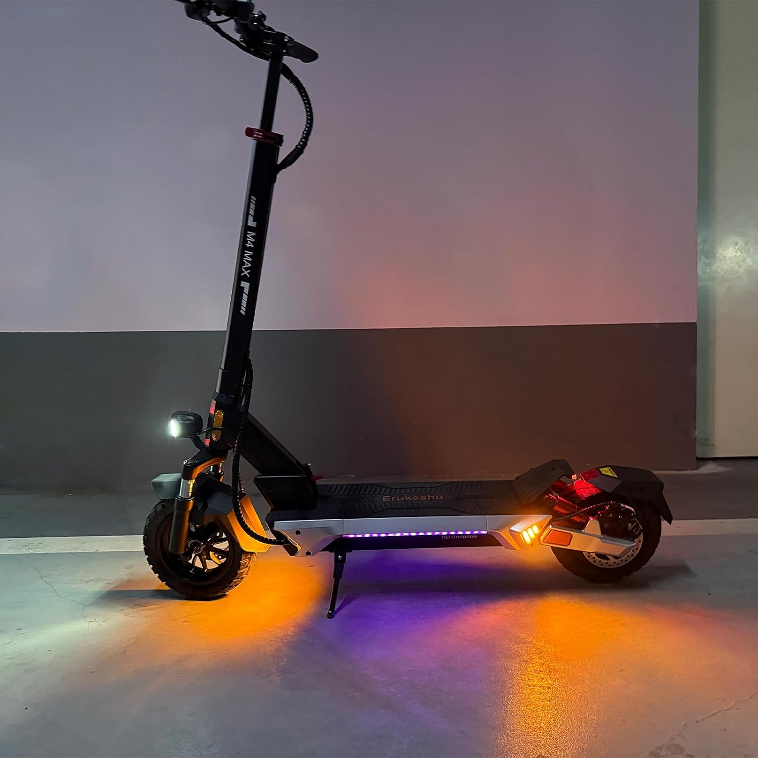 Electric Scooter Adults 1600/2000W Motor 50 Miles Long Range & 30/35 MPH Top Speed 10" Off Road Tire Folding E-Scooter 48V 20.8AH Battery Kick Scooter with Detachable Seat for Commuter Outdoor