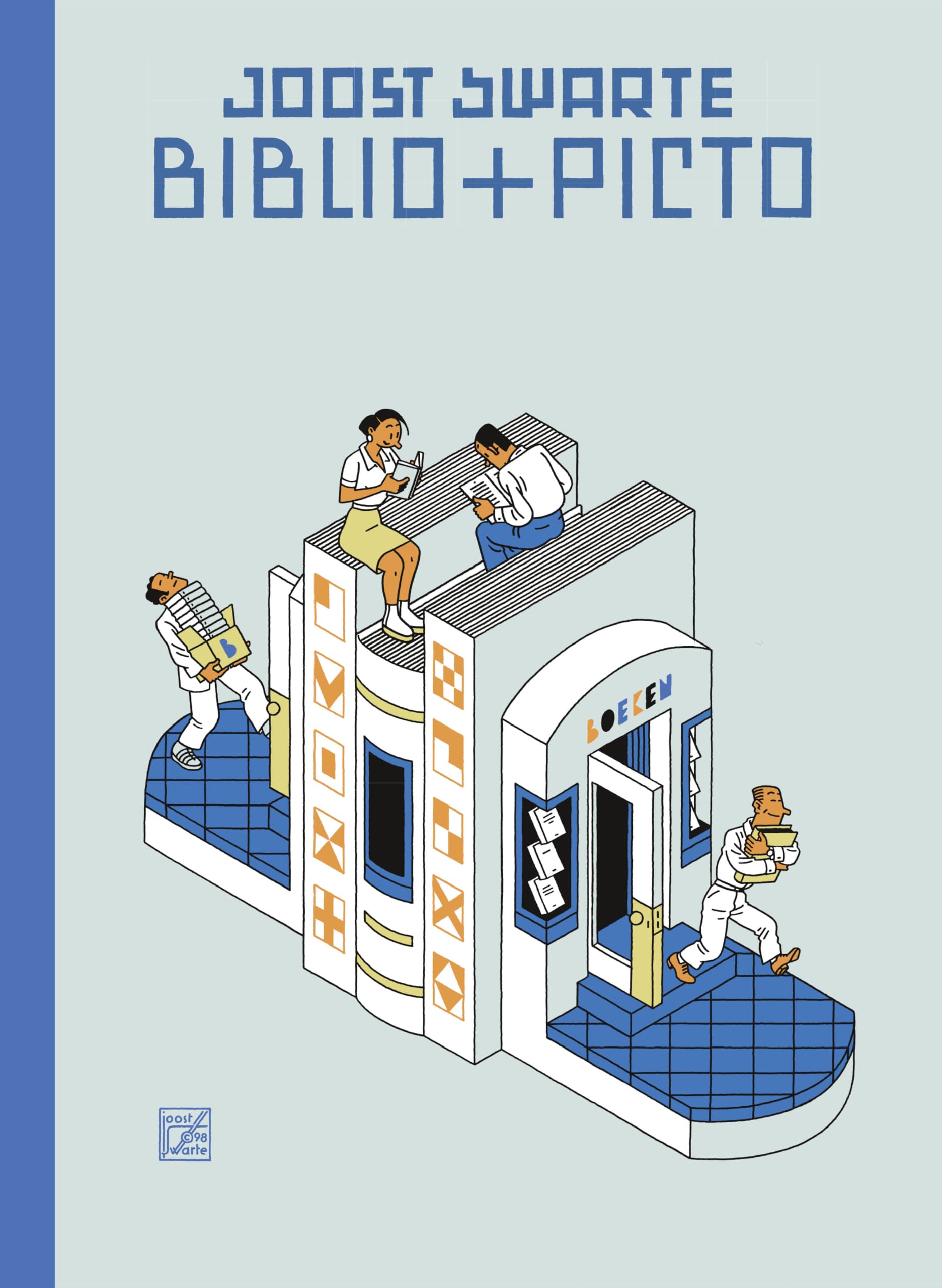 Biblio + Picto bibliothèque modulable double usage rangement et affichage visuel