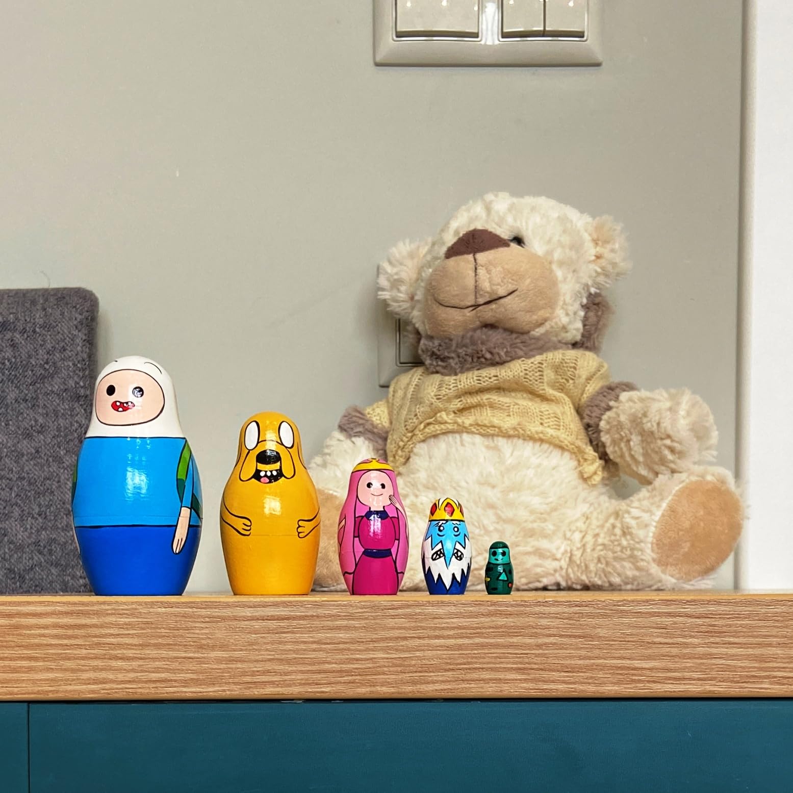 Amazon.co.jp: アドベンチャータイム キャラクター 入れ子人形 本格