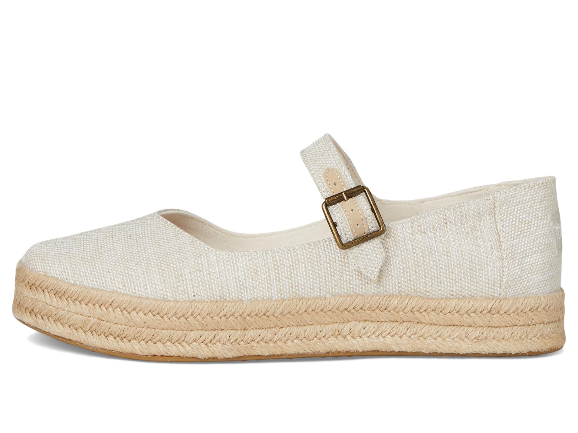 Toms Womens Carolina Mary Jane Espadrille Wohnungen Casual - Braun