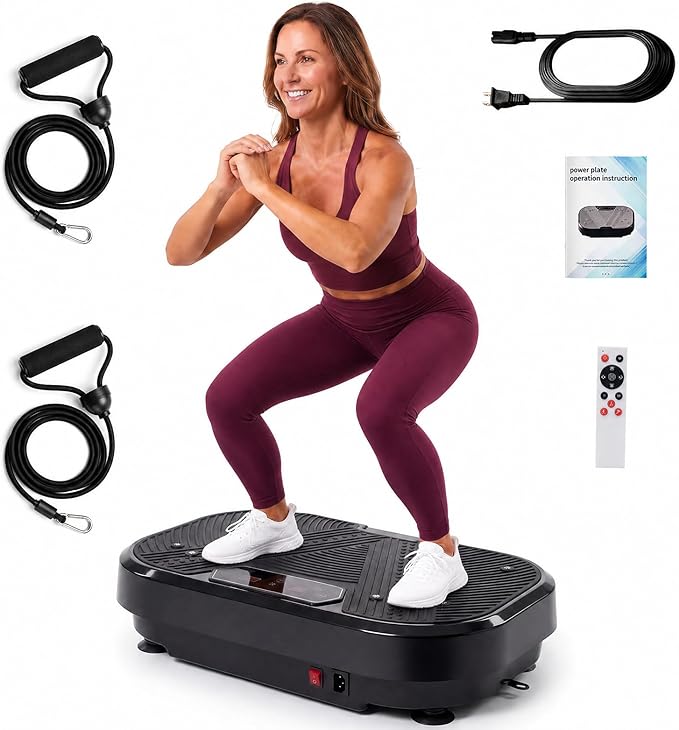 YHITEX Vibration Plate Exercise Machine: A Home Workout Solution