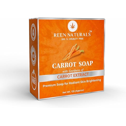 Reen Naturals Carrot Glow Soap 125gm