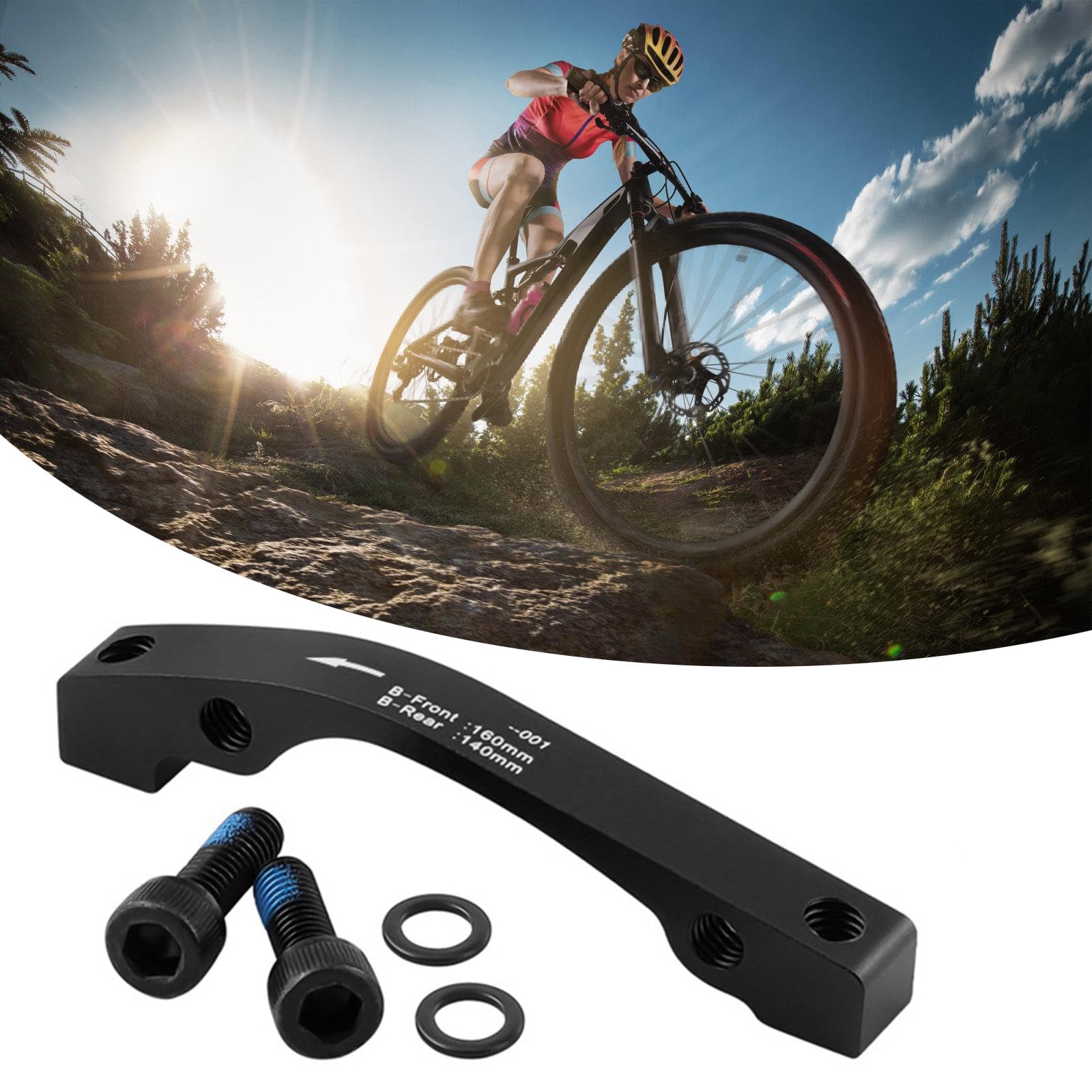 Adaptateur étrier De Frein Vélo En Alliage D'aluminium – Montage Universel