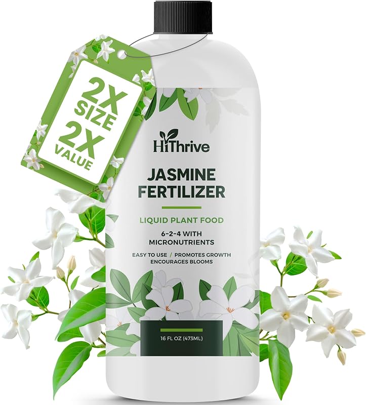 16oz Jasmine Fertilizer for Jasmine Plant Live - Makes 96 Gallons of Indoor Plant Food for Houseplants, Nutrient-Rich Houseplant Fertilizer - Ideal Outdoor & Houseplant Food for Vibrant Growth