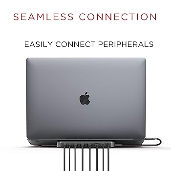 MacBook 拡張Dock Amazon.com: Henge Docks Stone - USB-C Multi-Port Desktop Hub