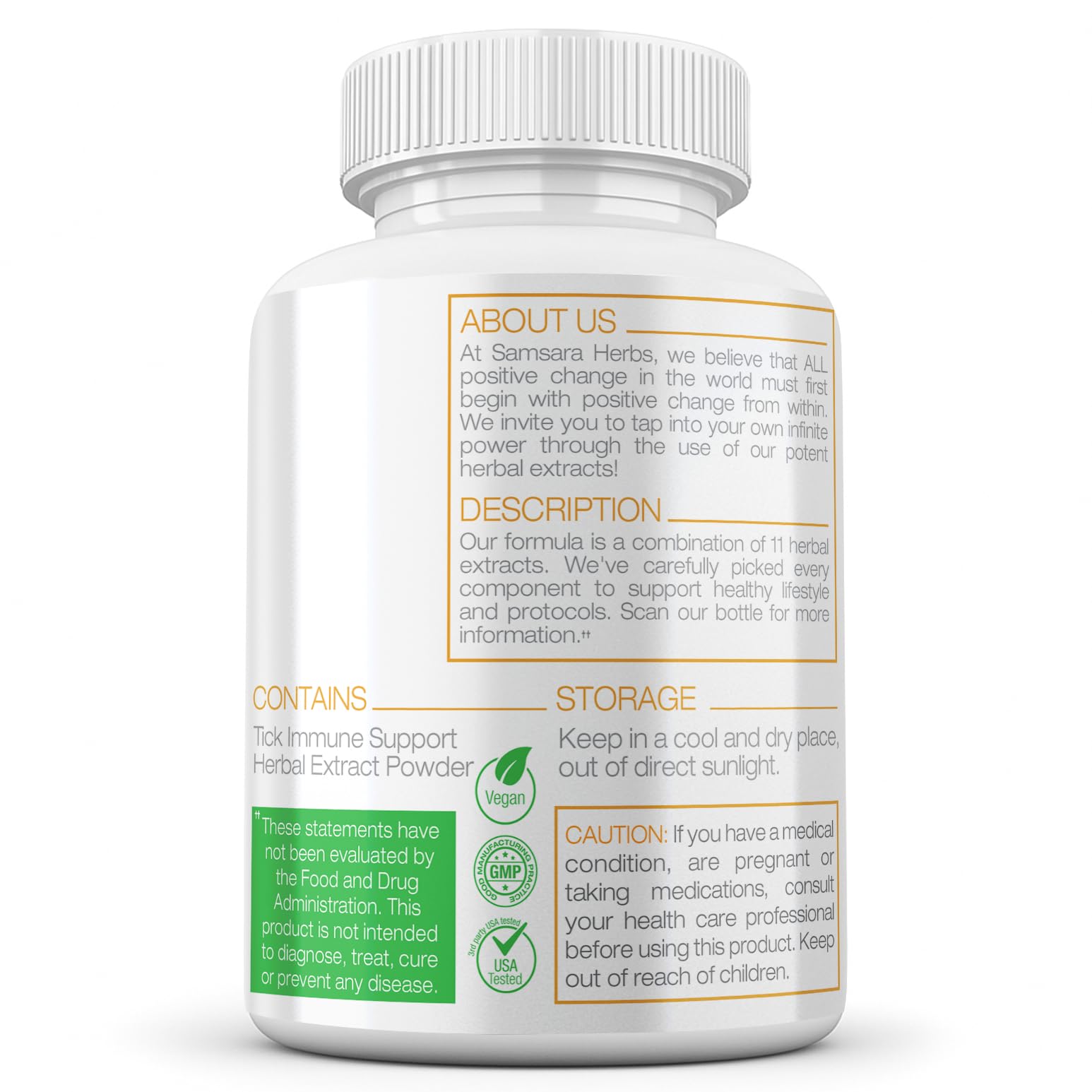 Tick Immune Support - The Original Formula (240 Capsules) — Amazon image 7