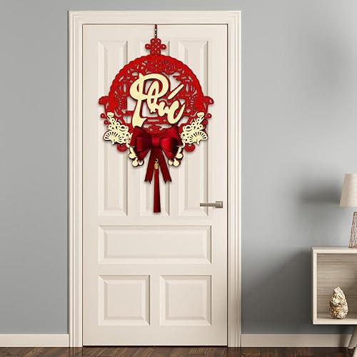 Miniatura 2 de Decoración vietnamita de Año Nuevo Lunar, borlas creativas con personaje vietnamita, decoración tradicional del año 2024 del festival de primavera