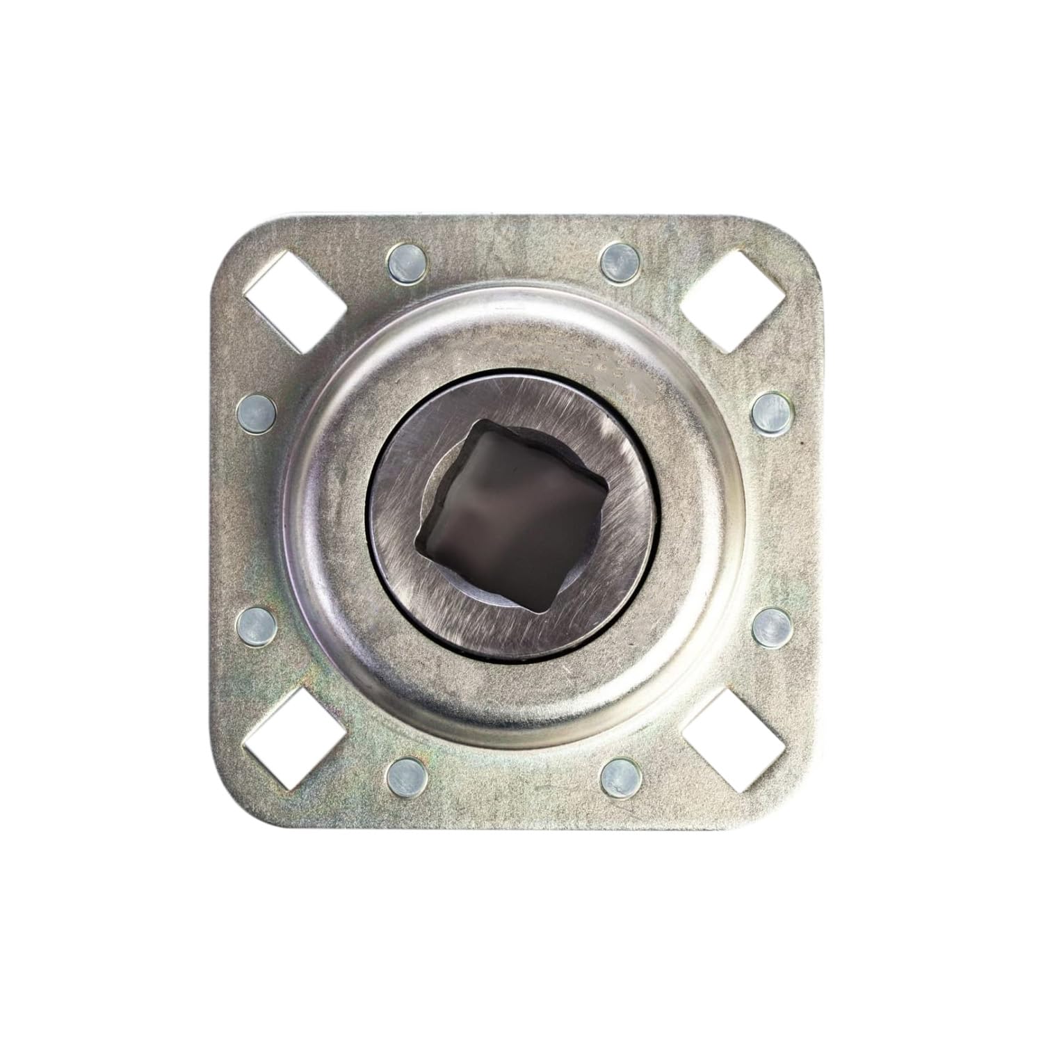 Meckparts FD209RM 1-1/8in Flanged Disc Bearing Unit Square Bore Disc Harrow Flange Bearing Unit Compatible with Discs DHU1-1/8S-209 B2725 B238799B FD209-1.1/8SQ FD209RM, DHU1-1/8S-209