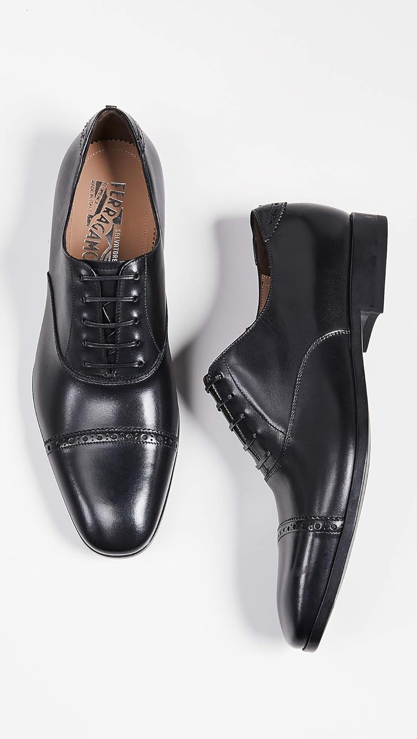 Salvatore Ferragamo Boston Cap Toe Lace Up Shoes El Salvador Ubuy