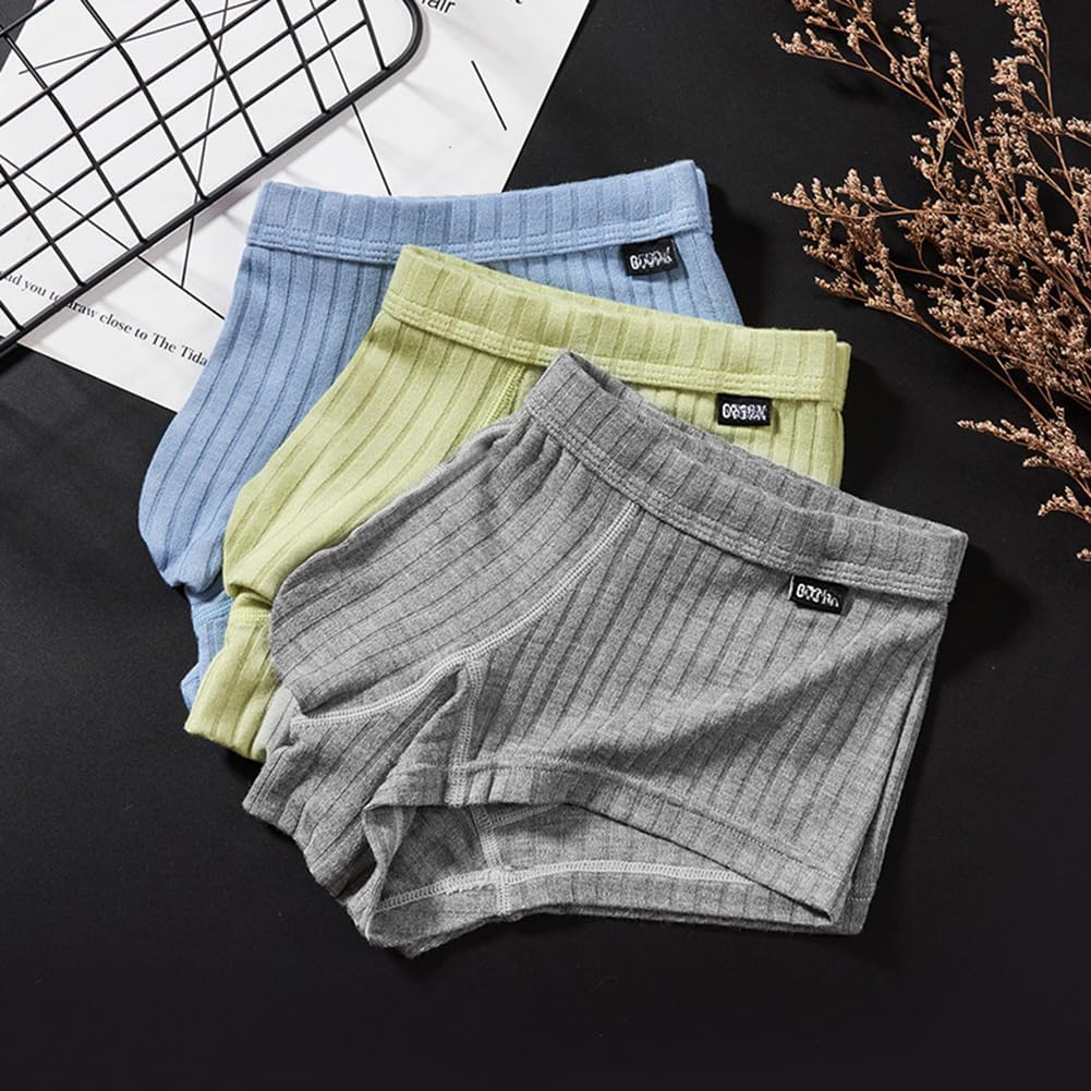 Men's Flex Fit Stretchy Boxer Briefs Low Waist Underwear Multipack