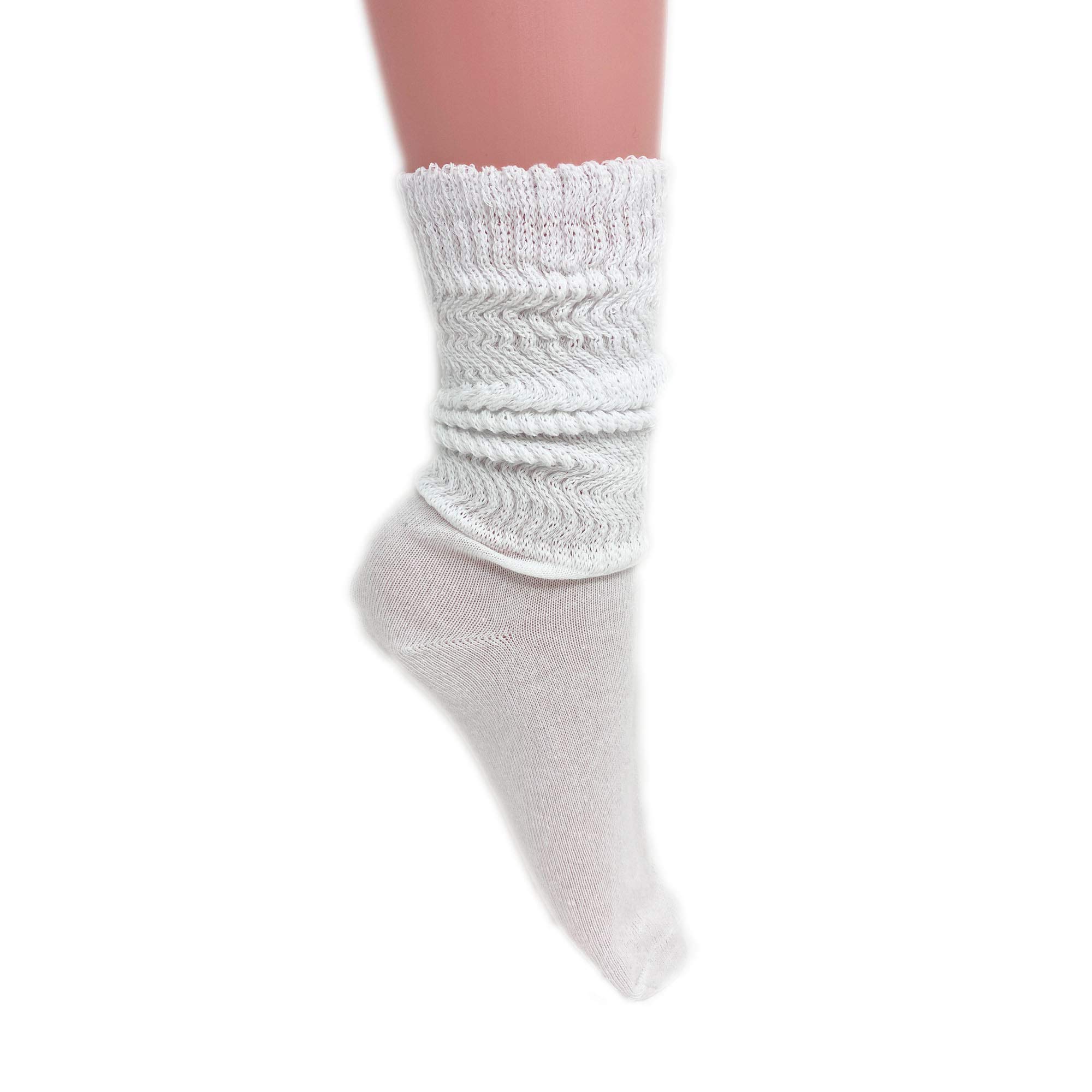 AWS/American MadeCotton Lightweight Slouch Socks for Women Extra Thin Socks Size 9 to 11