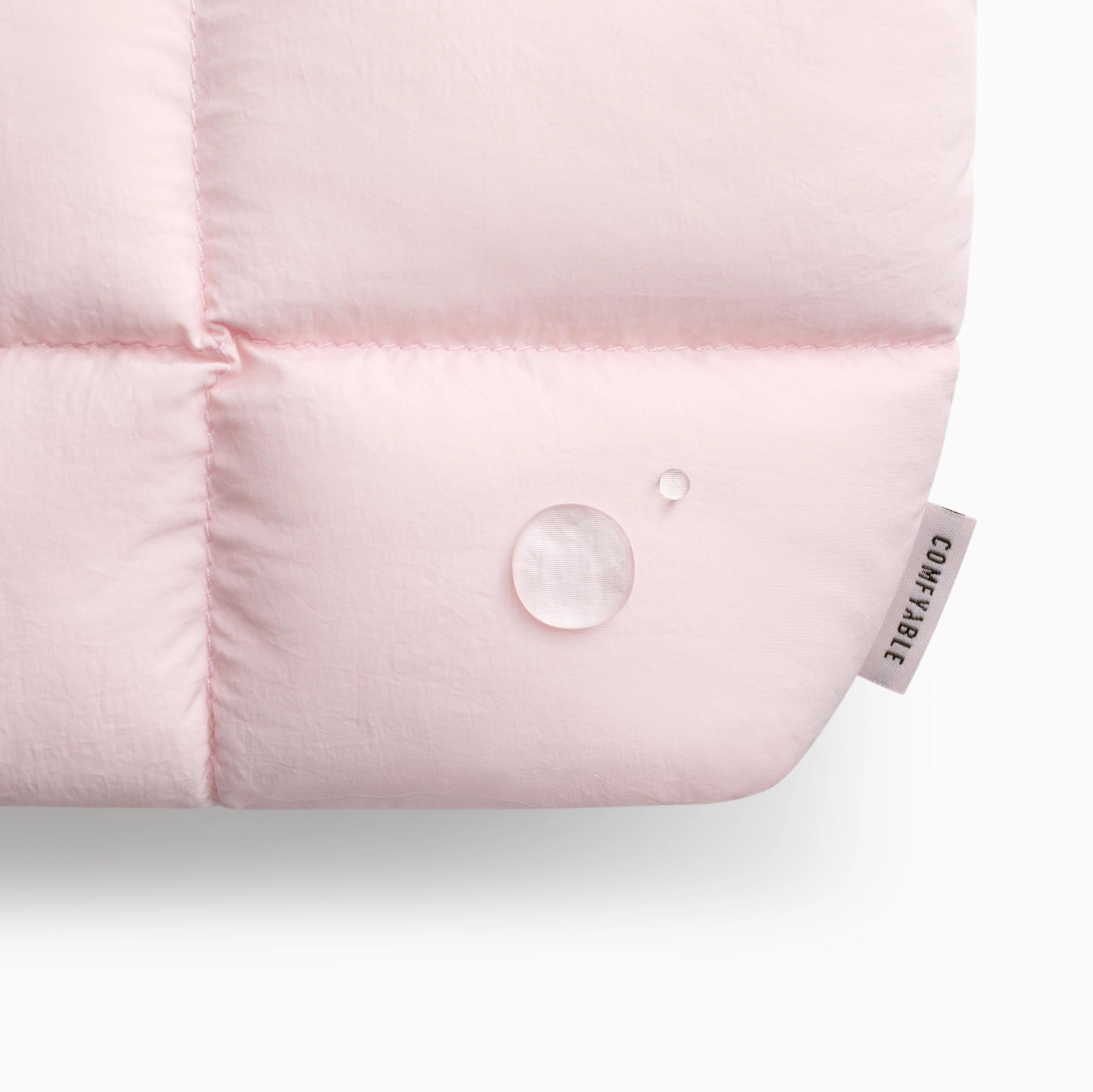 Comfyable Puffy Electronics, custodia da viaggio per accessori tecnologici, per donne e uomini, custodia per cavi per caricabatterie, telefono, power bank, cavo, custodia compatta per accessori