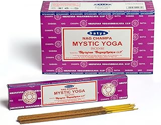 Satya Incense Sticks, Black, Mystic Yoga