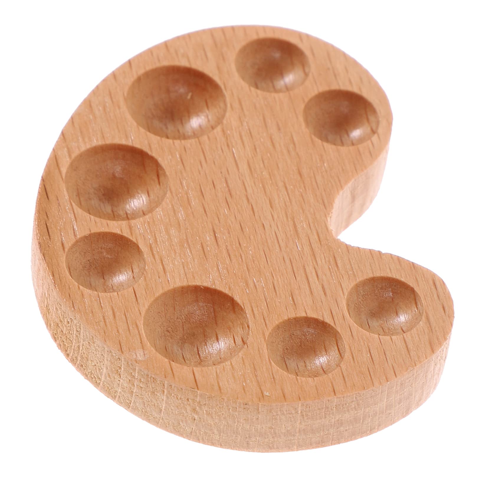 Ciieeo 5piezas Caja De Madera Para Acuarelas Portátil Tapa Estuche De Mezcla De De Pintura Caja De Pigmentos Ligera y Para Acuarelas y Gouache
