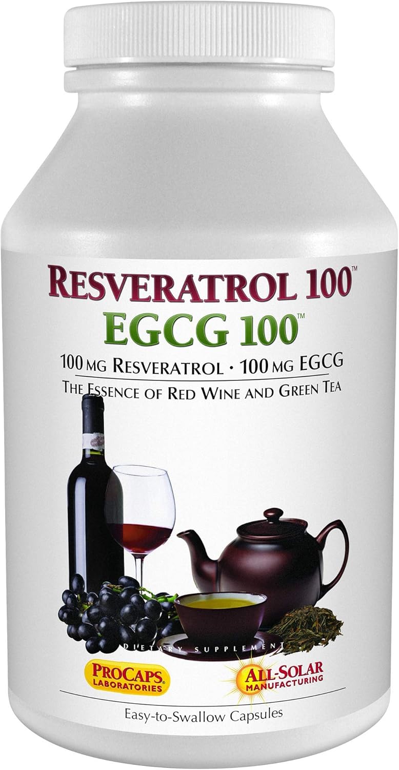 Andrew Lessman Resveratrol100 EGCG 10060 Capsules Two