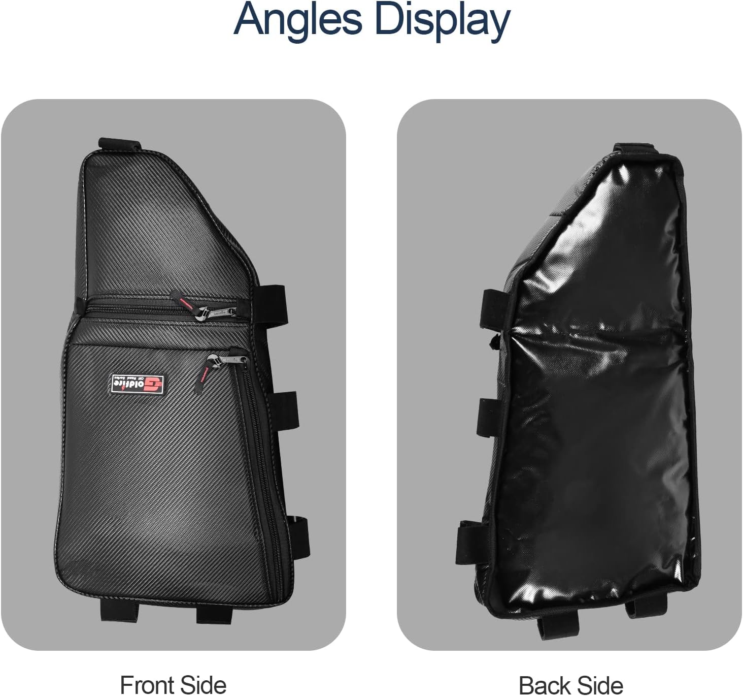 UTV Overhead Bag for Talon, 2 Pack Roof Storage Tools Organizer Gear Bag for 2019 2020 2021 2022 2023 Talon 1000X 1000R Accessories Easy to Access (Black)