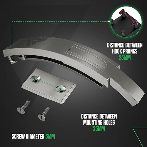 Miniatura 2 de RDX Hebilla de palanca de repuesto para correas de levantamiento de pesas y levantamiento de pesas, cierre de cierre de cierre de repuesto de