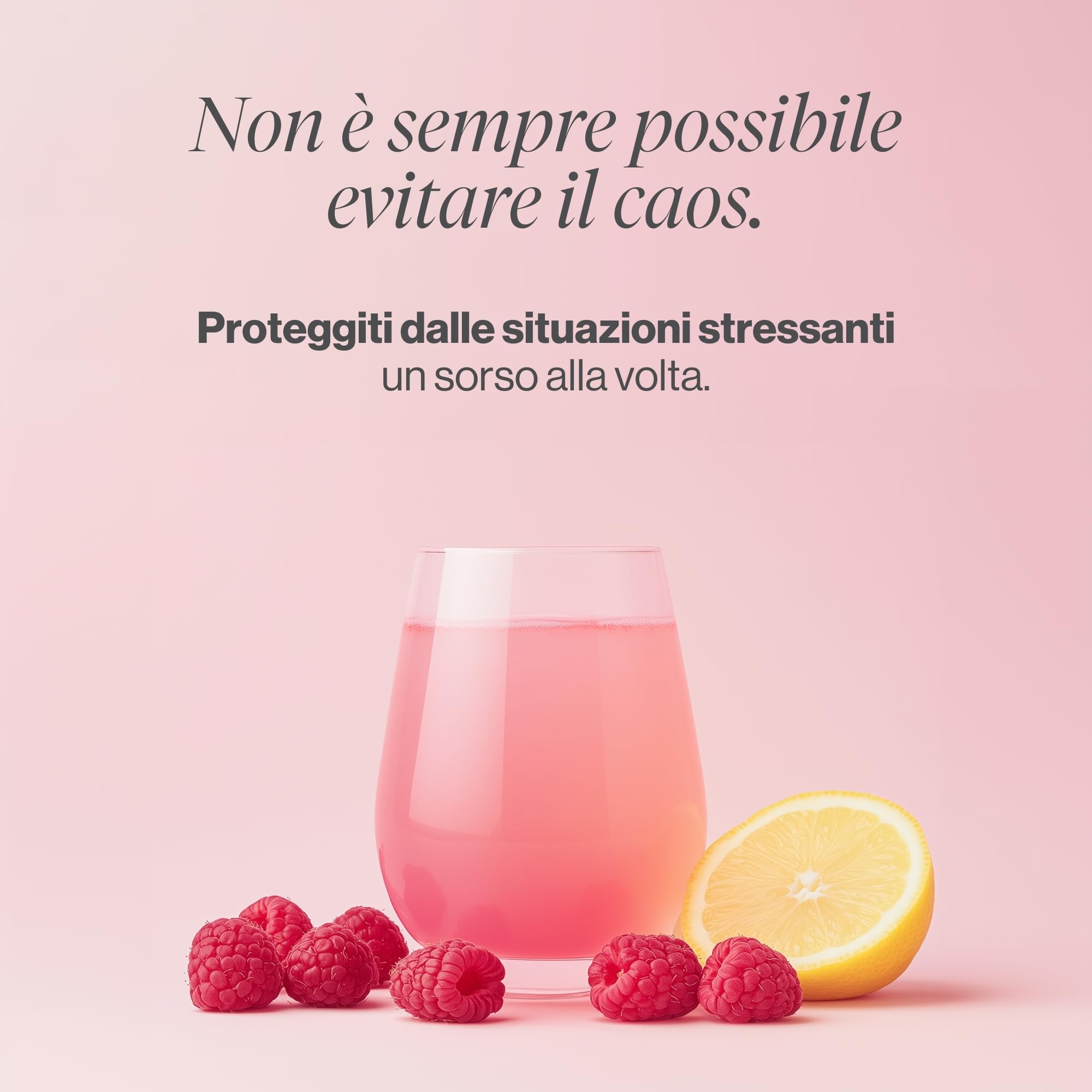 Cortisol Calm Drink con Ashwagandha KSM-66, L-Teanina, Tè Verde, Magnesio, Integratore per abbassare il cortisolo, 30 bustine, Tummy Tox