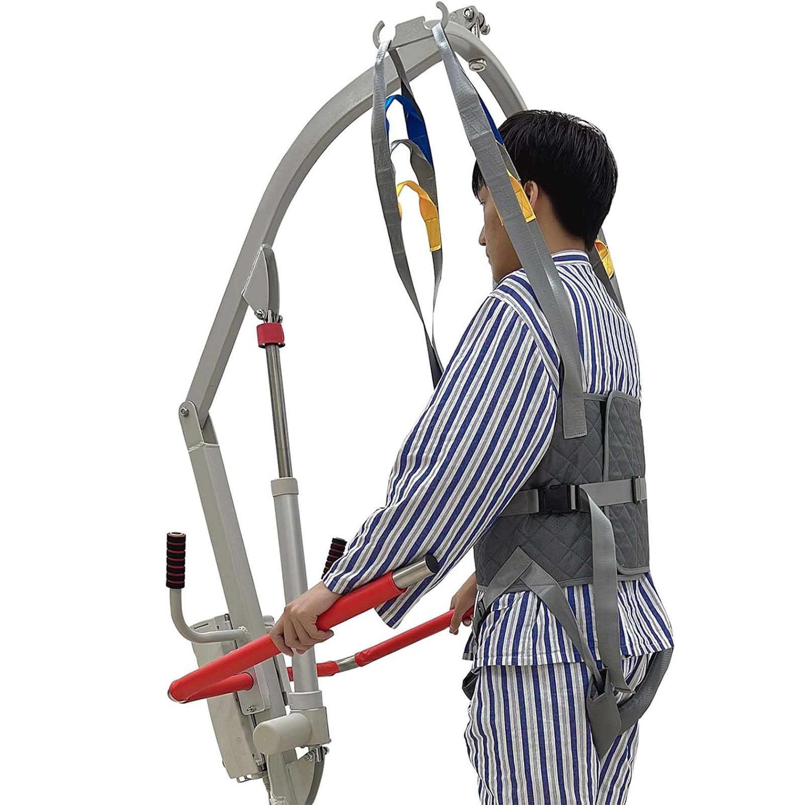 Générique Élingue de Jambe Divisée pour Personnes âgées Handicapées élingue de Levage de Patient Ceinture de Transfert d'escalier élingue de Levage de Patient pour Tout Le Corps,L