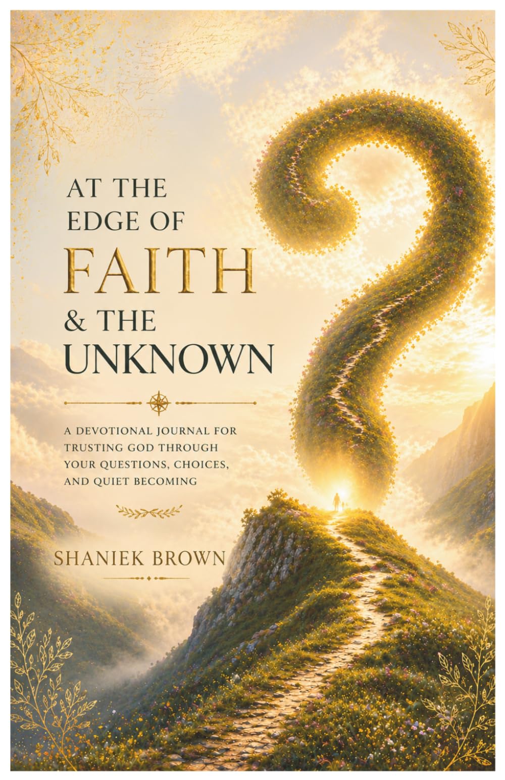 At the Edge of Faith and the Unknown: A Devotional Journal for Trusting God Through Your Questions, Choices, and Quiet Becoming