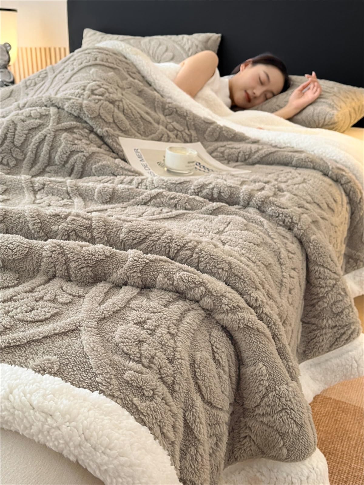 Lenzuolo sopra singolo matrimoniale king size super king in Flanella Tinta Unita per Letti 90cm 150cm 180cm 200cm (Color : Green, Size : 200x230cm)