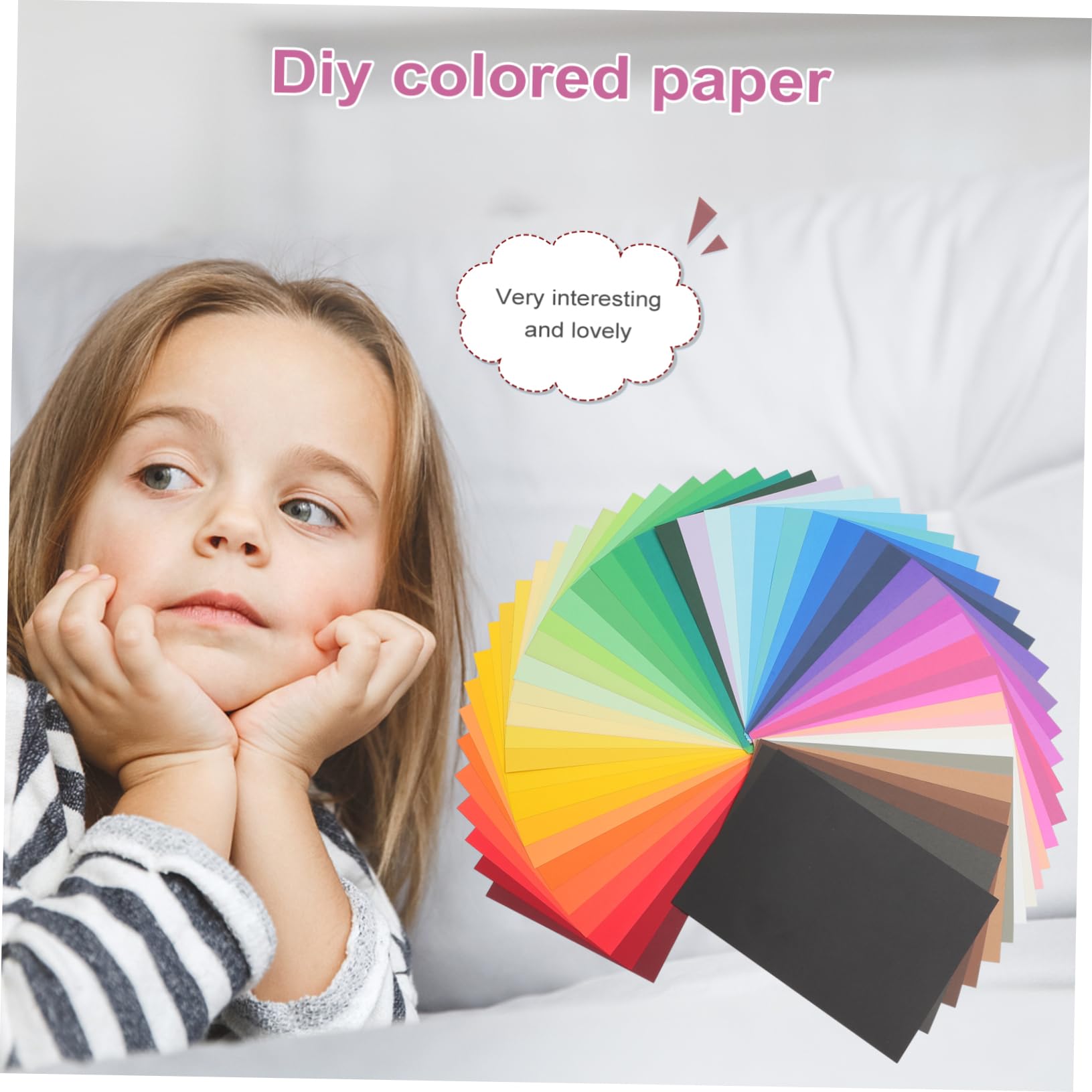 50 Blatt Origami-papier Bastelpapier Diy-faltpapier Malmaterial Für Kinder Zeichenpapier Kartenpapier Für Bastelarbeiten