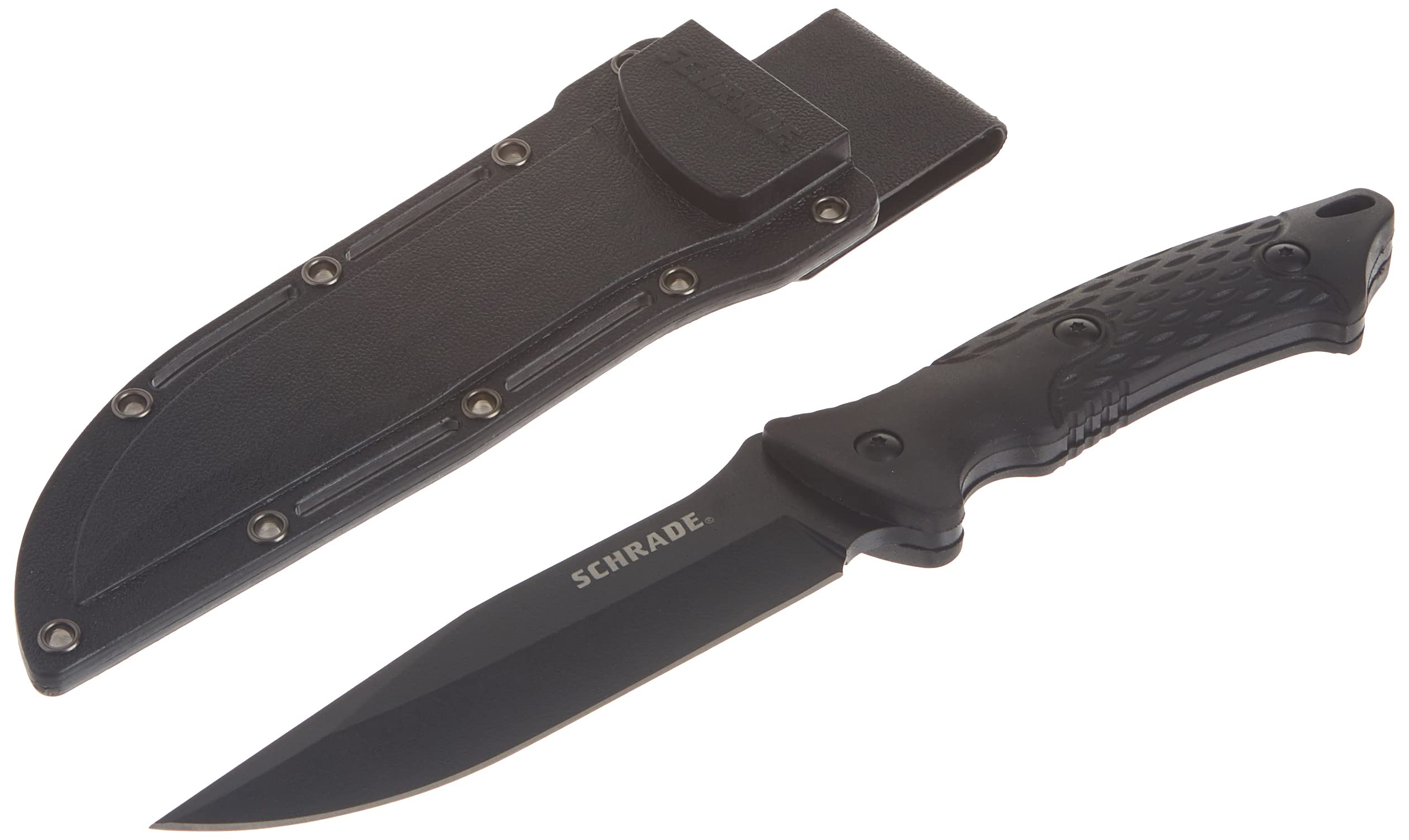 Amazon.co.jp: SCHRADE アウトドアナイフ SCHF30 高炭素鋼ステンレス 