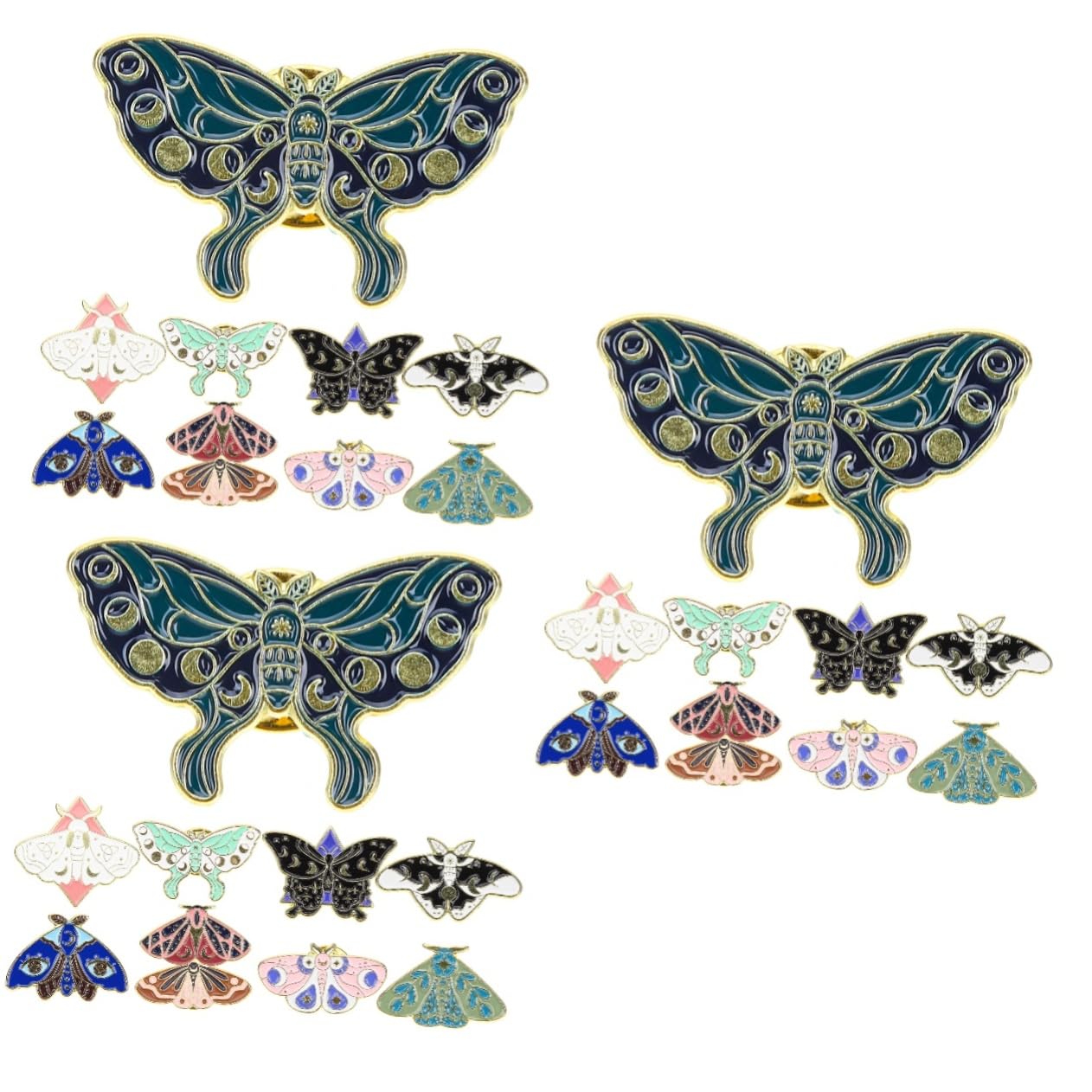 BESPORTBLE Spilla Da Donna Spilla Smaltata Per Abbigliamento Spilla A Forma Di Animale Spilla A Forma Di Farfalla Spilla Decorativa A Forma Di Scialle Spilla A Forma Di Animale Spilla