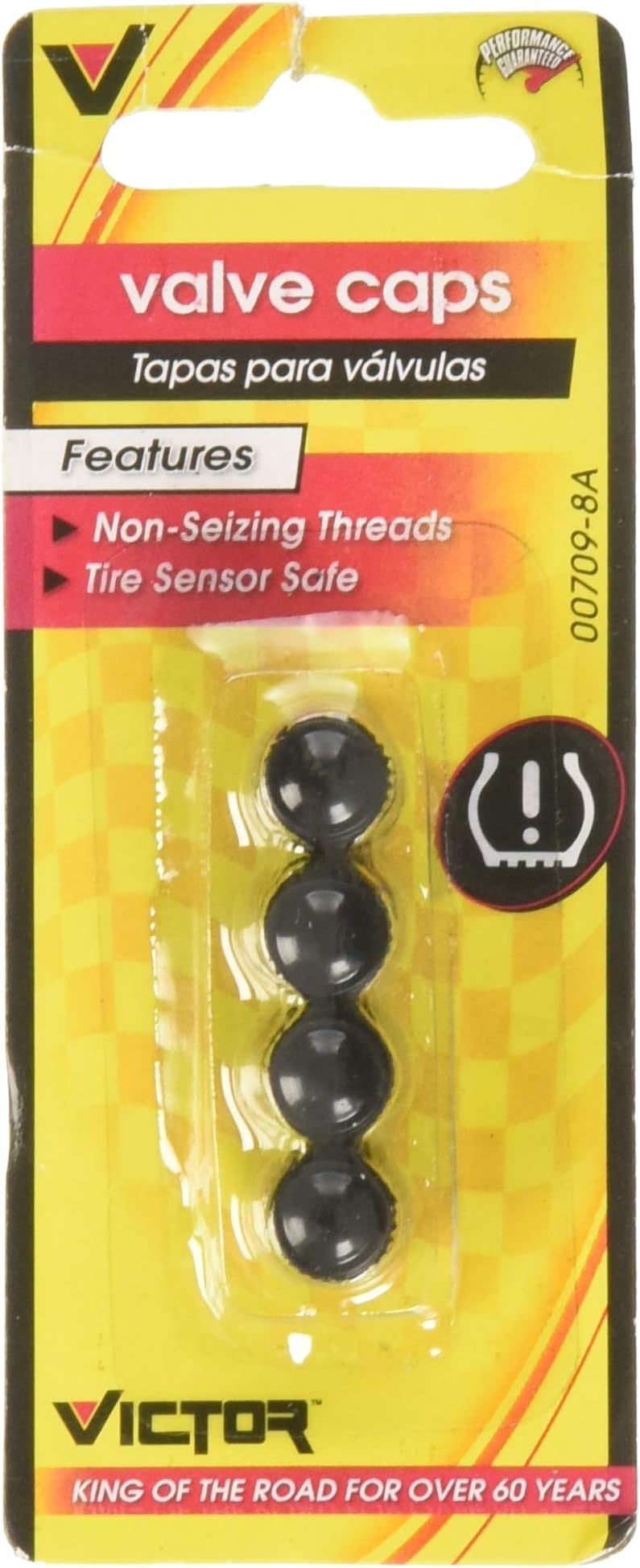 Victor 22-5-00709-8A Black Plastic Valve Cap