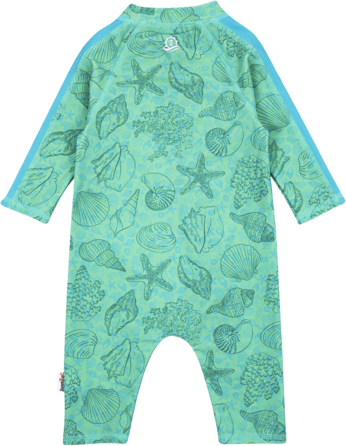 SwimZip Girls' Long-Sleeve UPF 50+ Swimsuit for Baby, Toddler, & Little Girls - Image 9