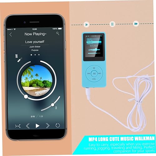 Miniatura 7 de 1 Unidades Reproductor de Mp3 8gb Reproductor de Música Fiesta de Cumpleaños Mini Reproductor de Música Regalos Musicales HiFi sin pérdida