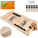 SIMPLENICE Fast Sling Puck Game,Sling Puck Game,Slingpuck Games Toy,Paced Super Winner Board Games Toys for Kids & Adults Medium Size