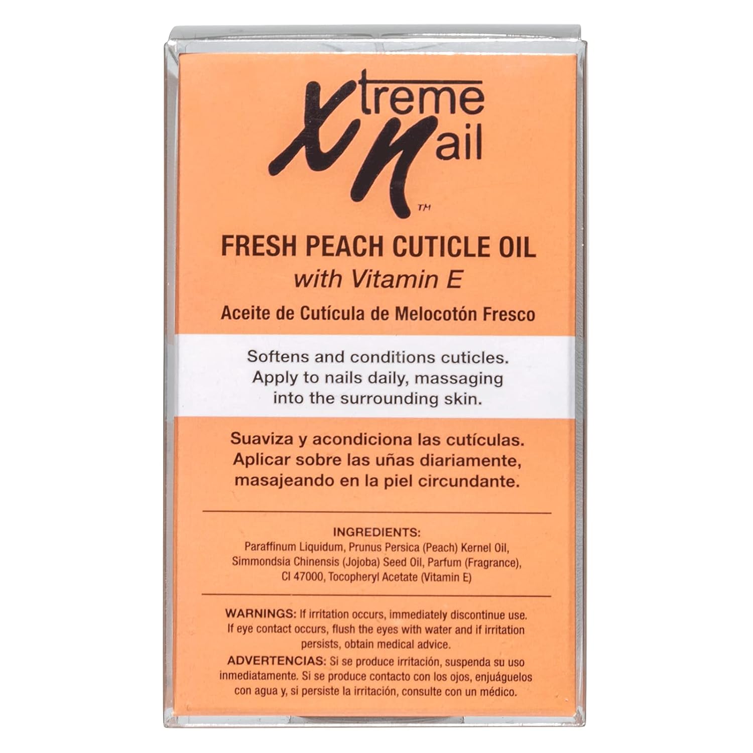 Xtreme Nail Fresh Peach Cuticle Oil 2.5oz : Beauty & Personal Care