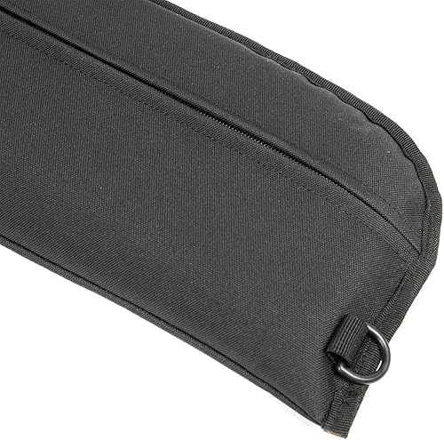 Miniatura 9 de Funda para rifle suave  Bolsa de transporte acolchada resistente al agua para rifles de alcance con 3 bolsillos para accesorios para caza, campo de