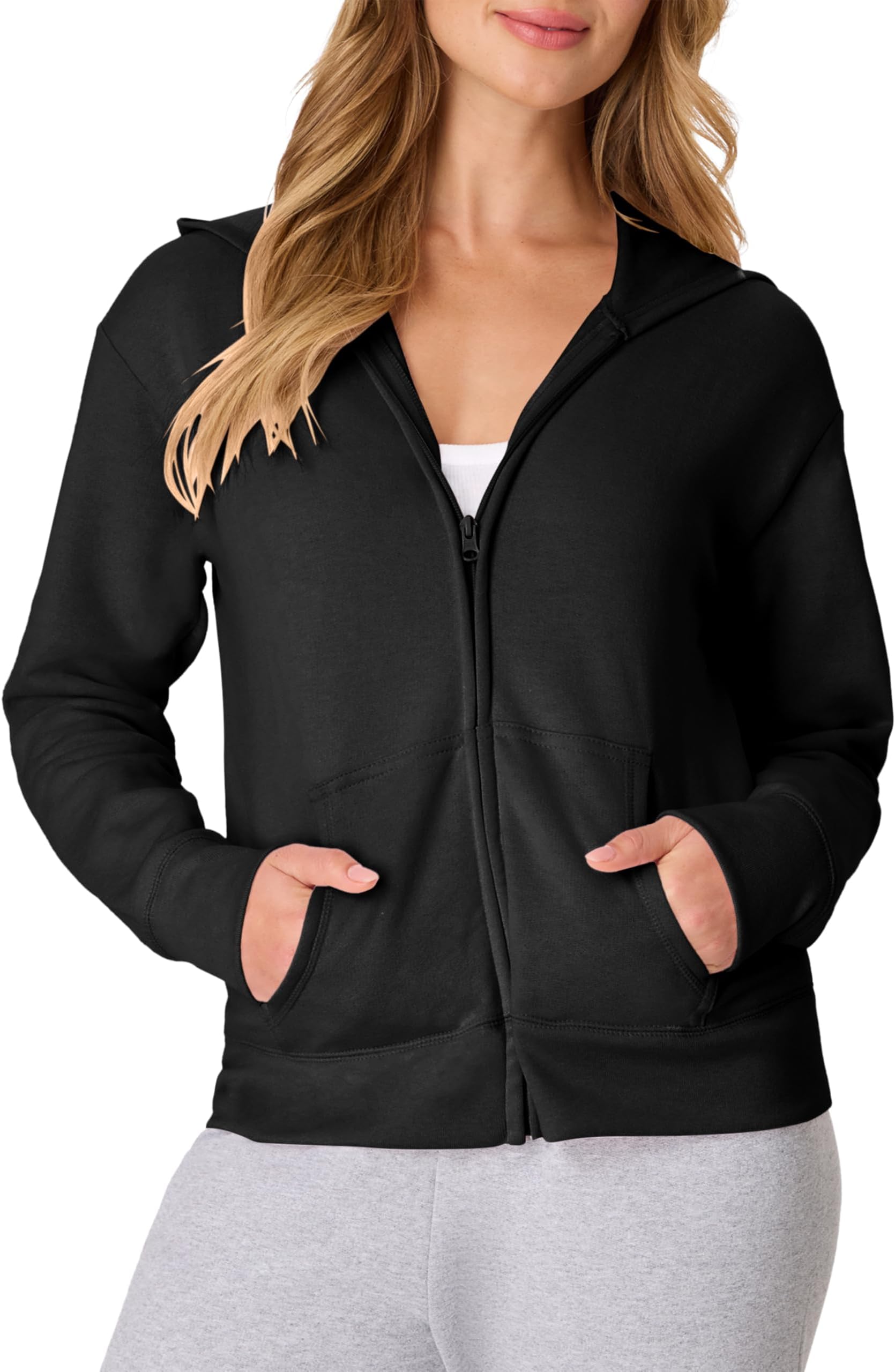 Women's EcoSmart Full-Zip Hoodie Sweatshirt