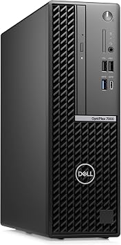 Dell OptiPlex 7000 Desktop Computer - Intel Core i5 12th Gen i5-12500 Hexa-core (6 Core) 3 GHz - 8 GB RAM DDR4 SDRAM - 256 GB M.2 PCI Express NVMe 3.0 x4 SSD - Small Form Factor - Black